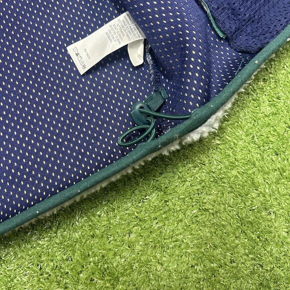 Vineyard Vines Vest Mens Large Gray Green Hybrid  Puffer Fleece Full Zip - Picture 4 of 9